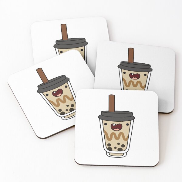 Item preview, Kawaii Coffee Latte Boba Milk Drink designed and sold by kawaiilife.
