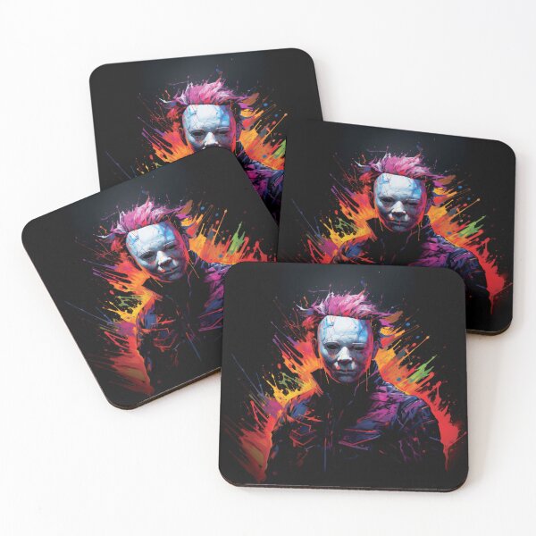 Item preview, Michael Myers Neon Art designed and sold by All That Is.