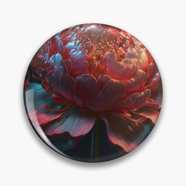 Item preview, peonies with pink backgrounds are on a black background designed and sold by aiphotosart.
