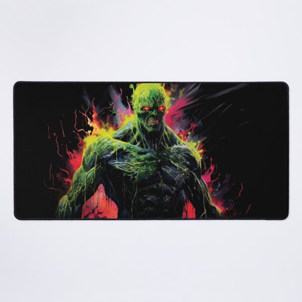 Item preview, Swamp Thing Neon Art designed and sold by All That Is.