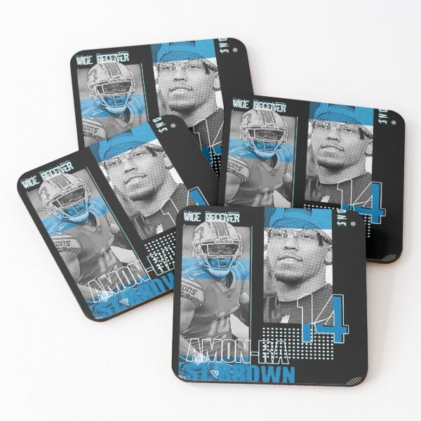 Item preview, Amon sport Ra St. Brown football Paper  Lions 7 designed and sold by MBlair213.