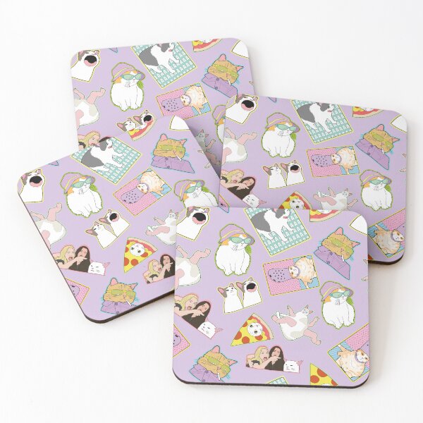Item preview,  Cat Memes - Pastel Kawaii Y2K Internet Meme Scream designed and sold by ponychops.