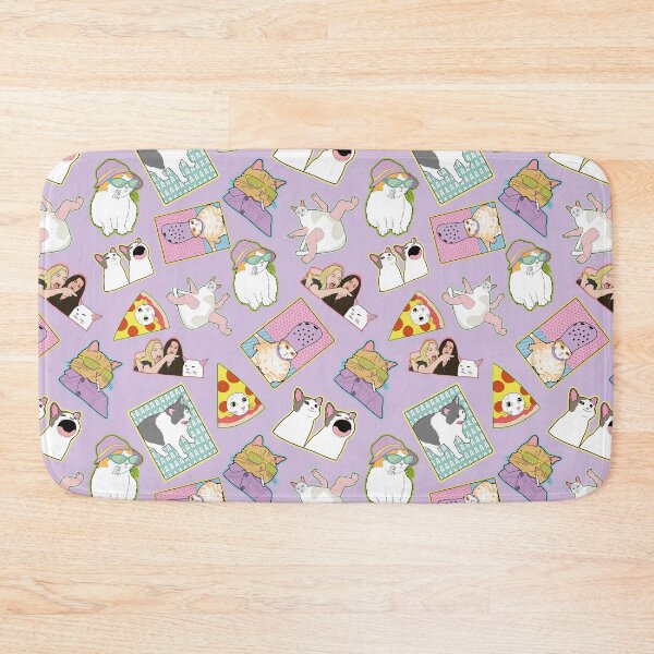 Item preview,  Cat Memes - Pastel Kawaii Y2K Internet Meme Scream designed and sold by ponychops.