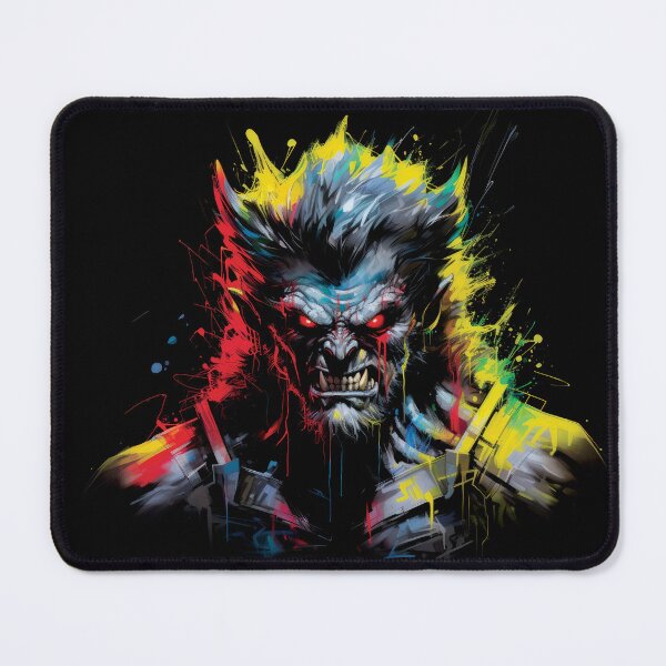 Item preview, Wolfman Neon Art Style designed and sold by All That Is.
