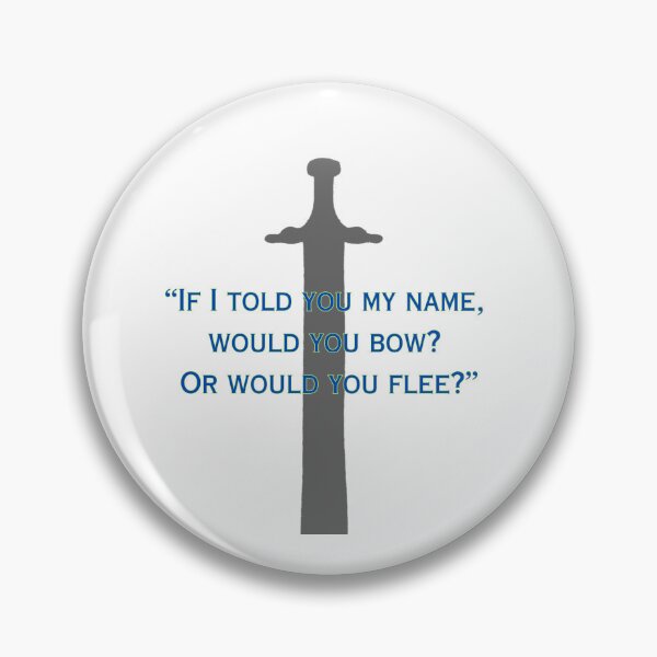 Item preview, "If I told you my name, would you bow? Or would you flee?" Sands of Arawiya designed and sold by awe-someA.