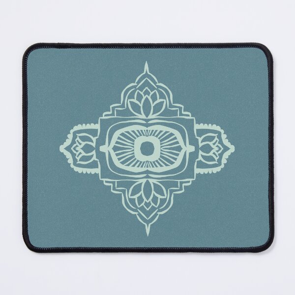 Item preview, Ajna Padma - Peacock + Mint designed and sold by Irene Estelle.