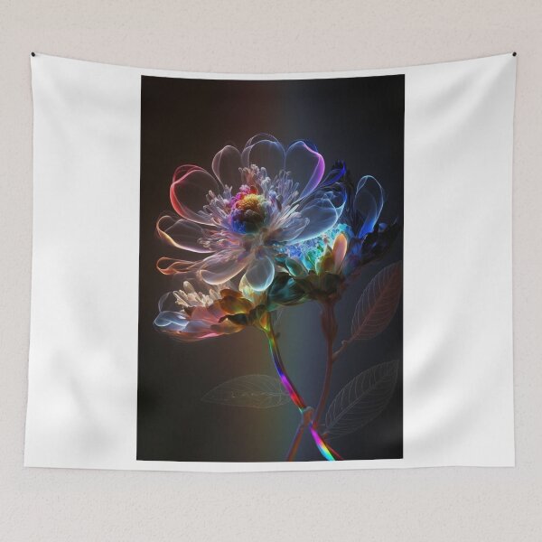 Item preview, Beautiful abstract flowers HD wallpaper designed and sold by aiphotosart.