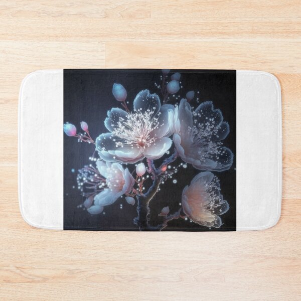 Item preview, a branch showing beautiful flowers and dark background designed and sold by aiphotosart.