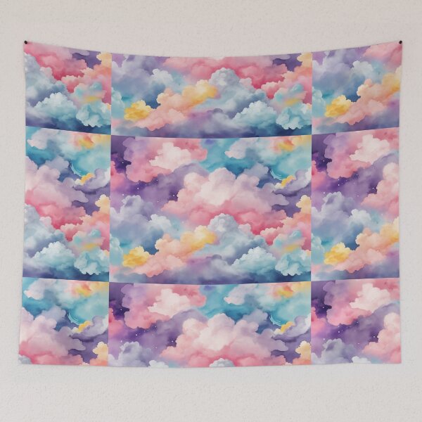 Item preview, Colorful Clouds 2023 Trends Fashion designed and sold by aqua1001.