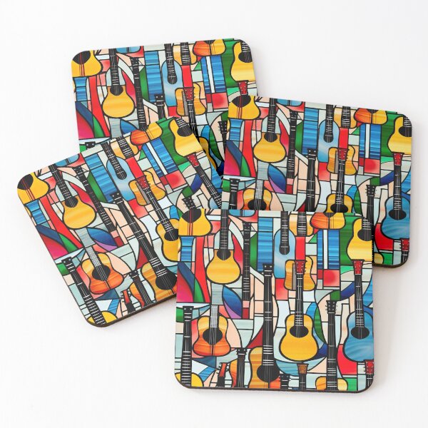 Item preview, Modern design reminiscent of motifs with guitars designed and sold by Pflugart.