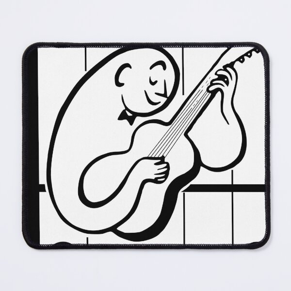 Item preview, Guitar playing logo 50s Guild Guitars designed and sold by Beetle-Indust.