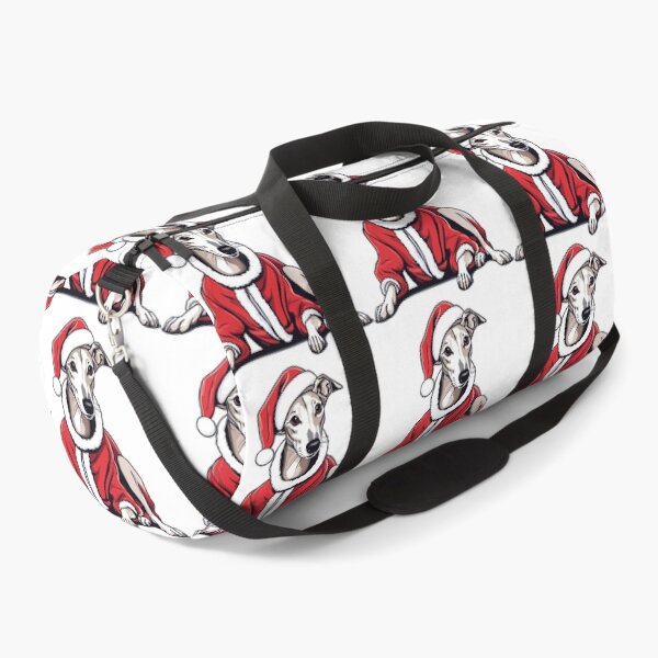 Item preview, Whippet in a Christmas Santa Hat and Suit designed and sold by Ameiva-Apparel.
