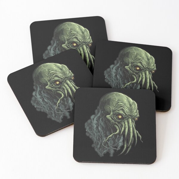 Item preview, Terror lovecraftiano Cthulhu designed and sold by StickerOrb.