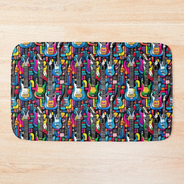 Item preview, Modern design reminiscent of motifs with guitars designed and sold by Pflugart.