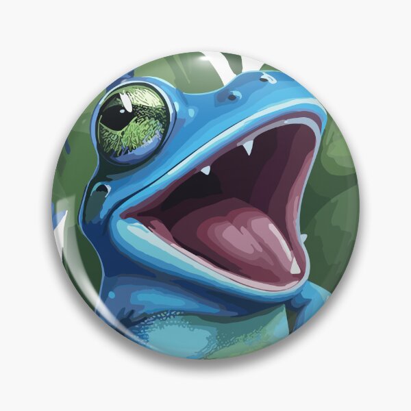 Item preview, Cute Screaming froggy stickers designed and sold by Sesame1195.
