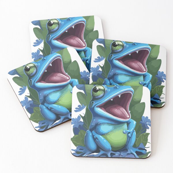 Item preview, Cute Screaming froggy stickers designed and sold by Sesame1195.