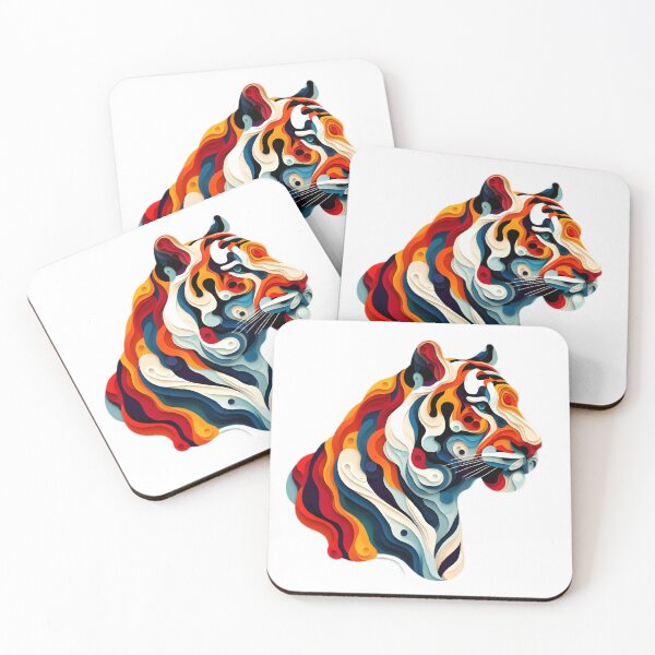 Item preview, Artistic tiger figure designed and sold by SamilDesign.