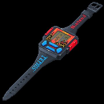 Artwork thumbnail, Tetris Watch by Retroperks
