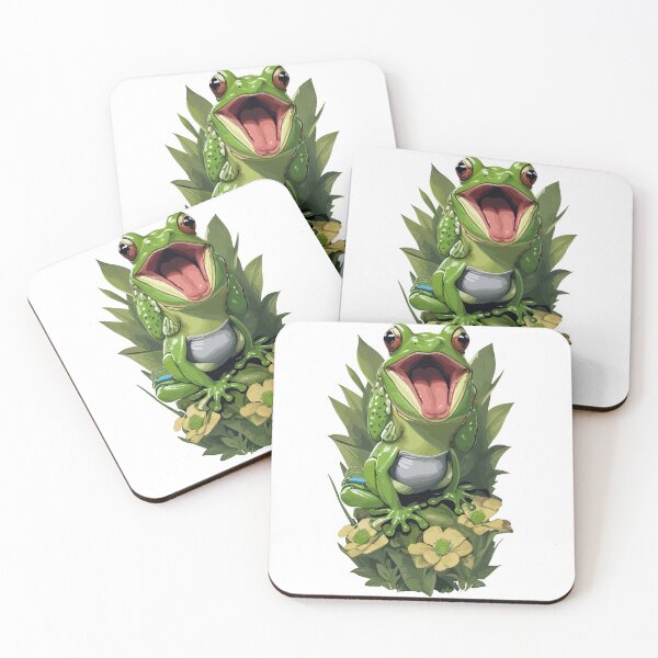 Item preview, Cute Screaming froggy stickers designed and sold by Sesame1195.