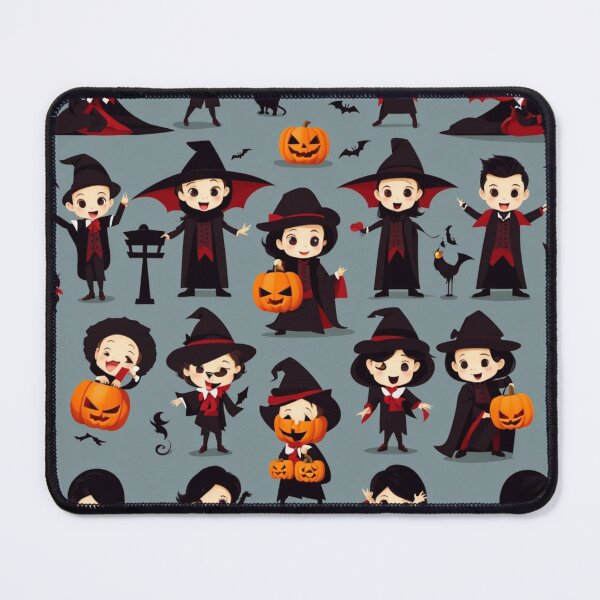 Item preview, Cute Halloween Witch Pattern designed and sold by aqua1001.