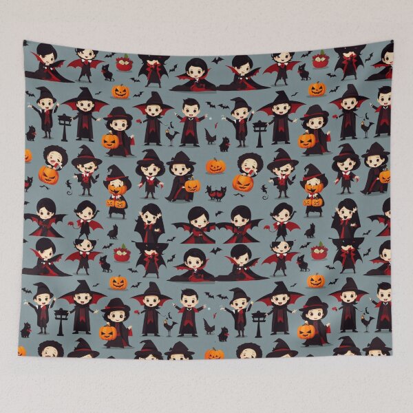 Item preview, Cute Halloween Witch Pattern  designed and sold by aqua1001.