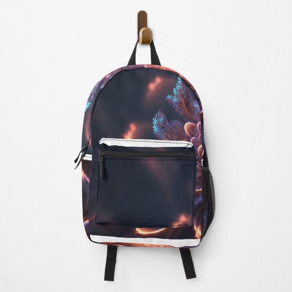 Item preview, a glowing flowers in a dark background designed and sold by aiphotosart.