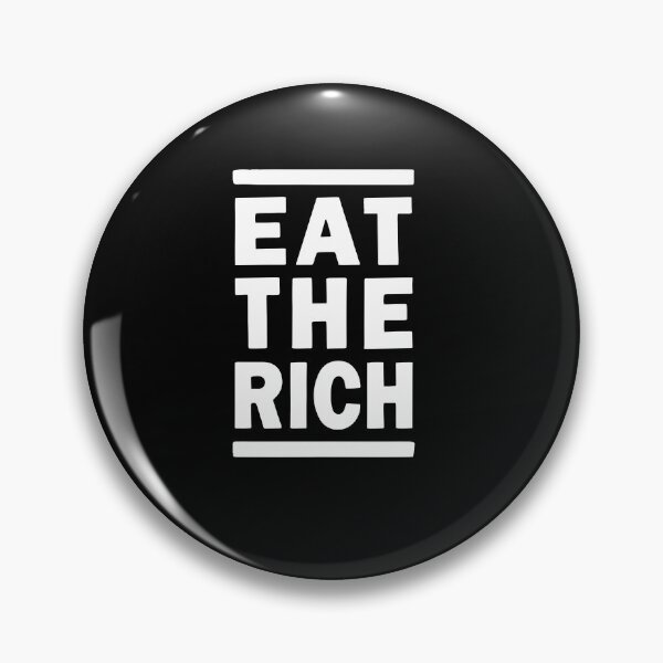 Item preview, uaw eat the rich designed and sold by Feverfewstore24.