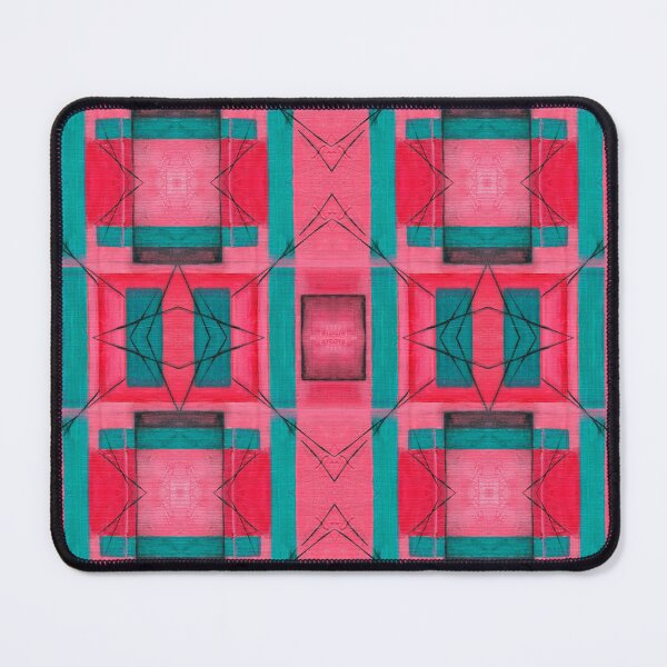 Item preview, Geometric Pink and Teal Pattern designed and sold by Janine-Brewster.