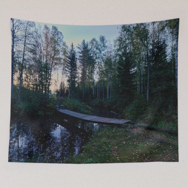 Item preview, Just before sunrise the river is calm designed and sold by Jouko Lehto Photography.