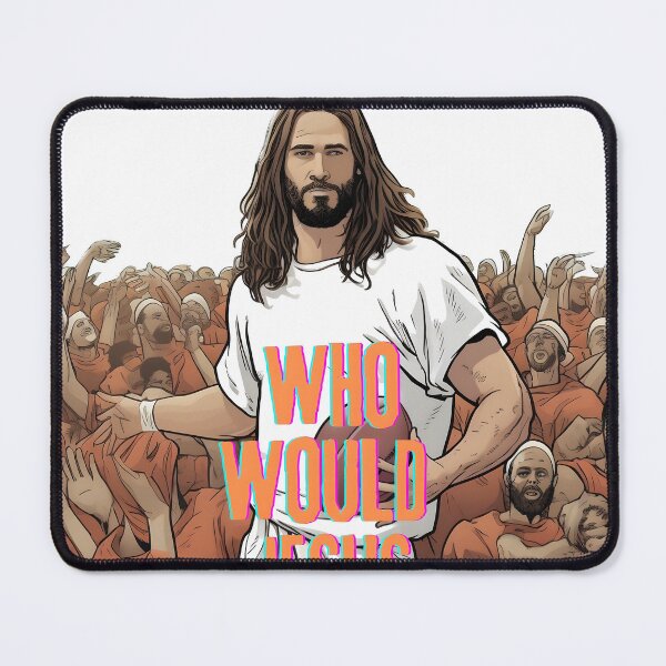 Item preview, Who Would Jesus Vote For? Fantasy Football or Political Election? designed and sold by ignasirus.