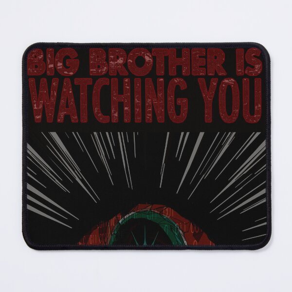 Item preview, Big Brother is watching you - black version designed and sold by LiberaCaballo.
