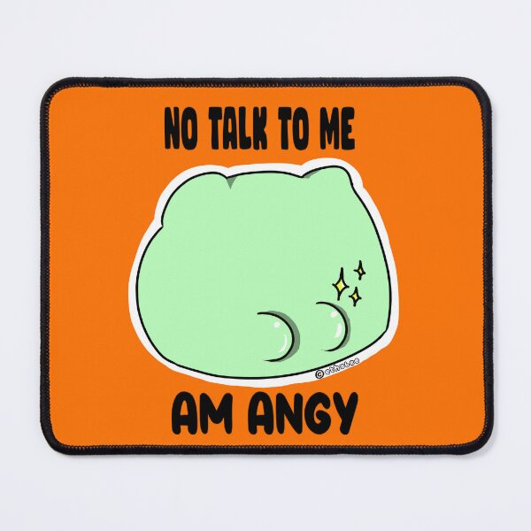 Item preview, Angy Frog (Orange) designed and sold by ethybee.