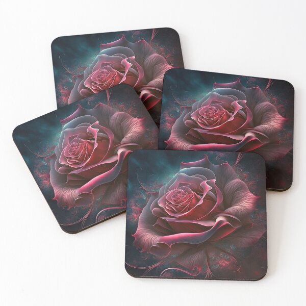 Item preview, an image of a rose with a dark background designed and sold by aiphotosart.