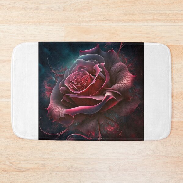 Item preview, an image of a rose with a dark background designed and sold by aiphotosart.