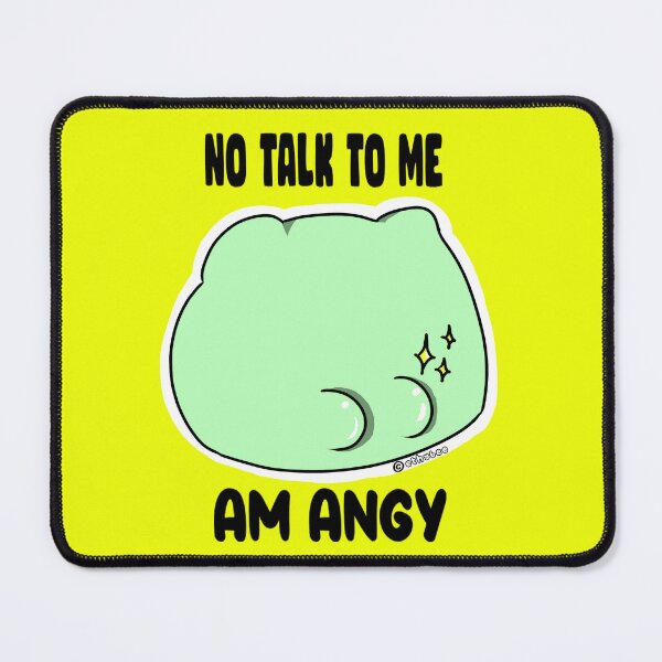 Item preview, Angy Frog (Yellow) designed and sold by ethybee.