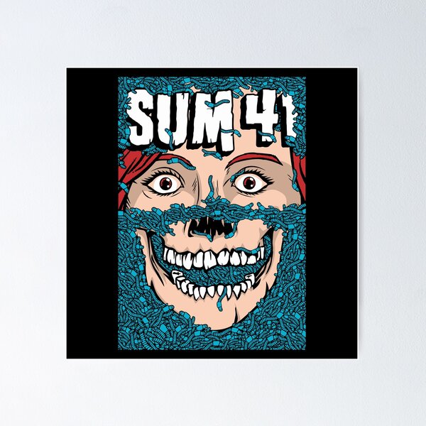 Sum 41 Pieces Vinyl Record Song Lyric Quote Music Poster Print