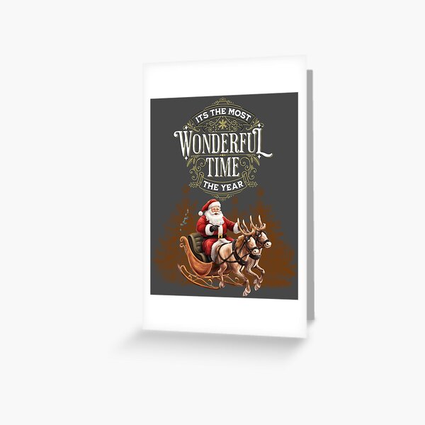 Item preview, Almost christmas - Tis The Most Wonderful Time Of The Year - Santa Claus Nightmare Before Christmas - The Santa Claus Story  designed and sold by JansenGS.