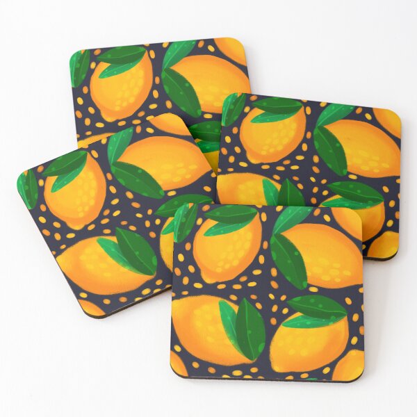 Item preview, Squeeze Lemon Yellow Citrus designed and sold by ArtsOfBats.