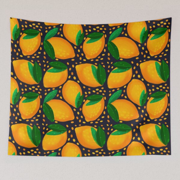 Item preview, Squeeze Lemon Yellow Citrus designed and sold by ArtsOfBats.