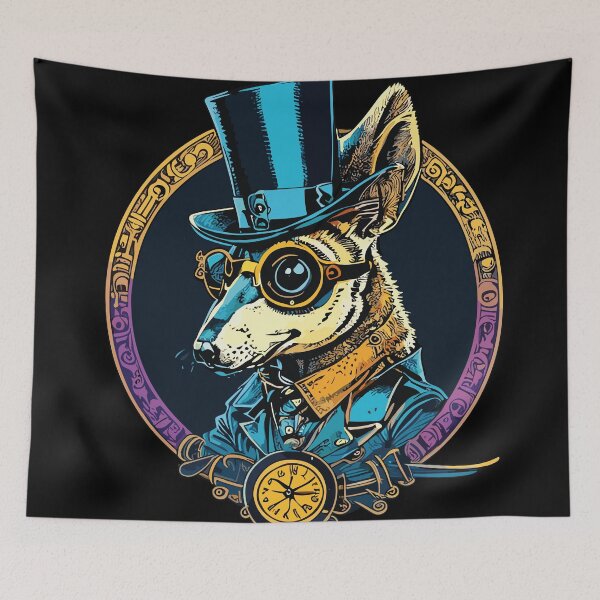 Item preview, Mr. kangaroo timetraveler designed and sold by StevenHignell.
