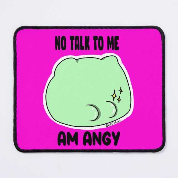 Item preview, Angy Frog (Pink) designed and sold by ethybee.
