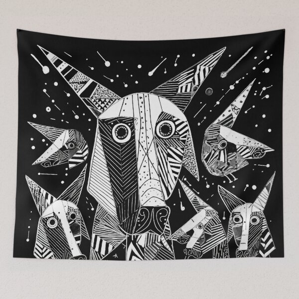 Item preview, "Whimsical Dogs # 35" designed and sold by Glen Allison.