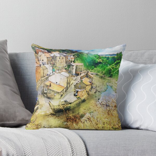 Item preview, The Quaint Seaside Village of Staithes designed and sold by MichaelBShannon.