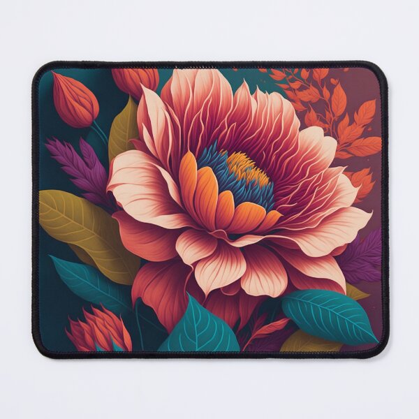 Item preview, "Vibrant Orange Flower Seamless Pattern: A Stunning Artwork" designed and sold by Best-Art-32.