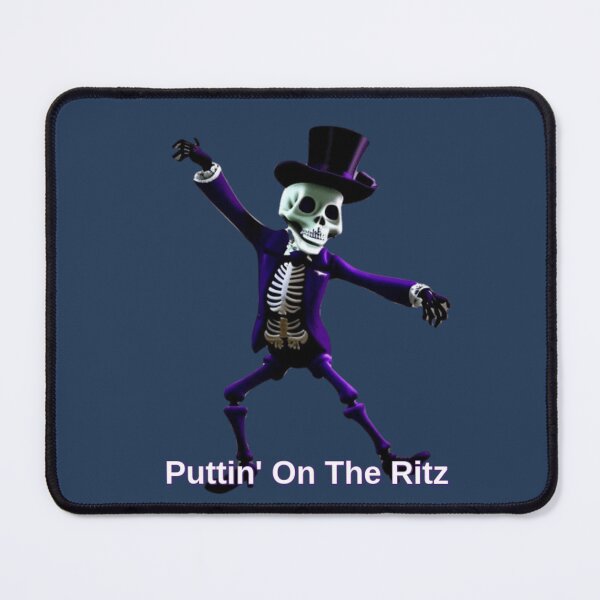 Item preview, Dancing Skeleton - Puttin' On The Ritz designed and sold by BlackSheeper.