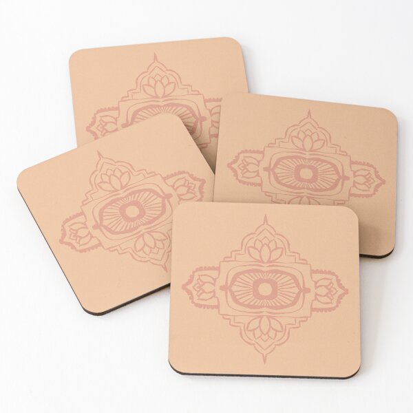 Item preview, Ajna Padma - Melon + Coral designed and sold by Irene Estelle.