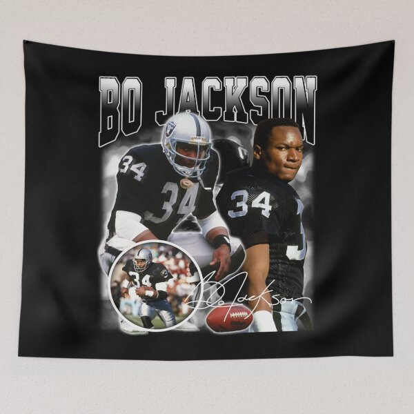 Item preview, Bo sport Jackson Bo Knows Signature Vintage Legend Baseball Football Bootleg Rap Graphic Style 5 Essential designed and sold by stevensmiith.