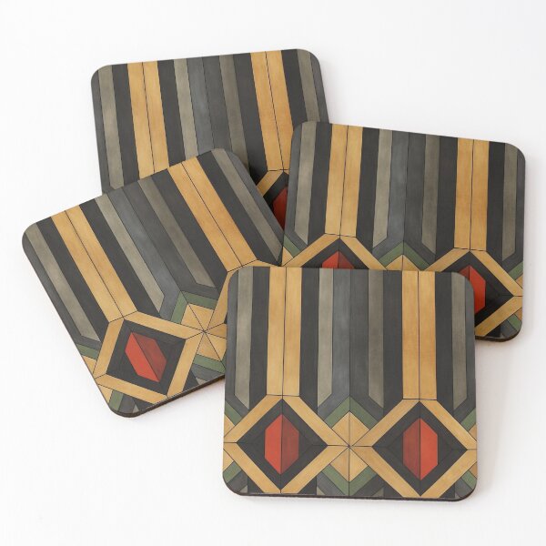 Item preview, Modern design that is reminiscent of strictly geometric motifs designed and sold by Pflugart.