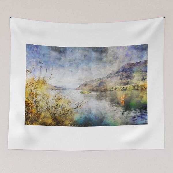 Item preview, Sailing on Ullswater in the Lake District designed and sold by MichaelBShannon.