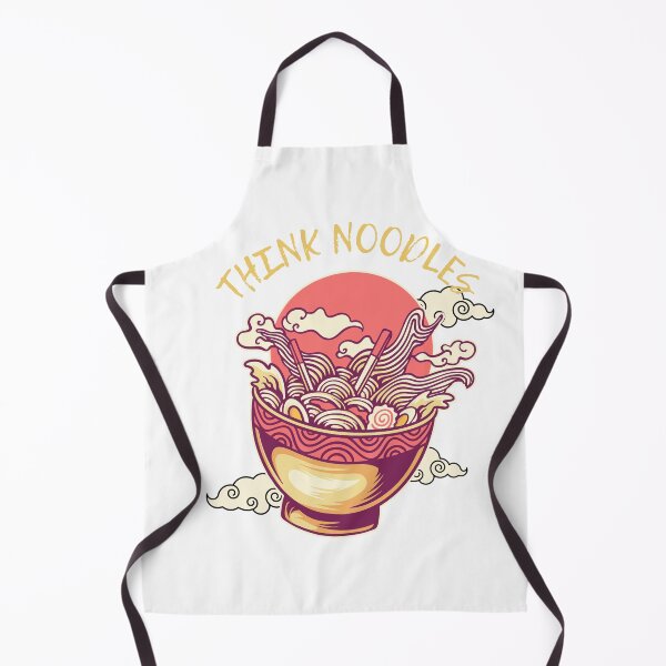Item preview, Think noodles cute art  for noodles lovers designed and sold by tharaka-merch.